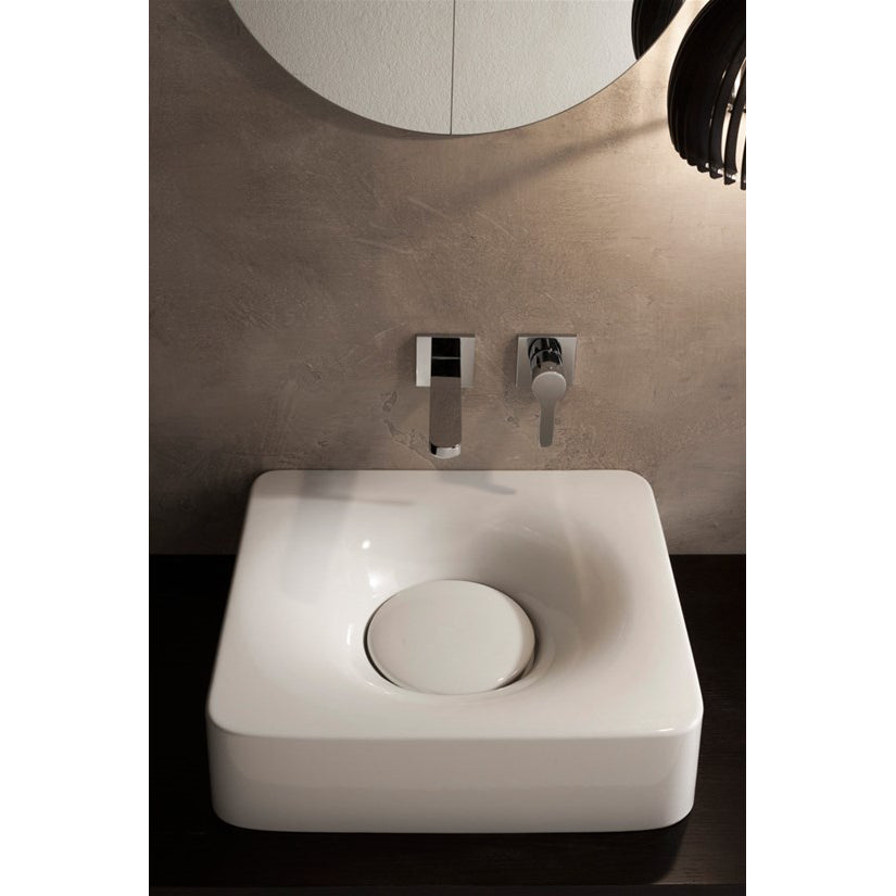 Lavabo appoggio/sospeso Fuji senza foro