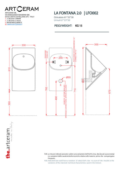 Orinatoio La Fontana 2.0