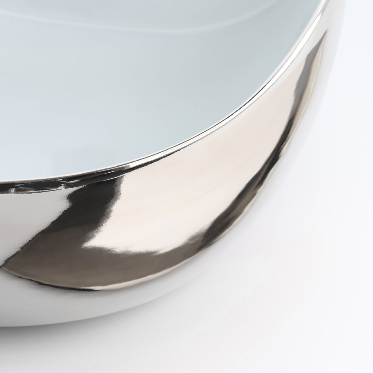 Lavabo appoggio/sospeso senza foro cm 60x45 Elegance Squared