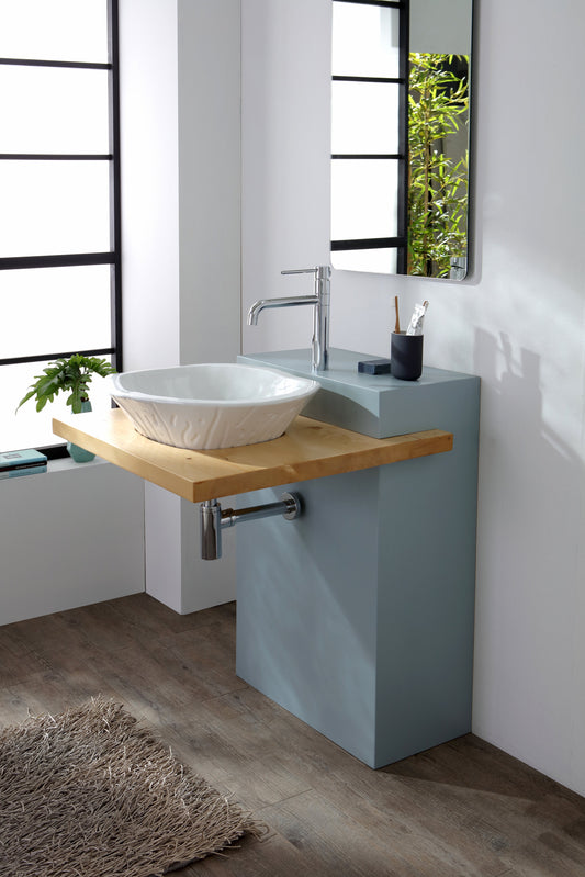 MOBILE IN LEGNO CON MENSOLA GOCCIOLATORE