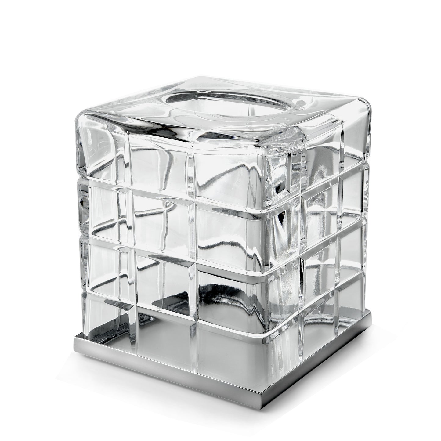 Porta Kleenex quadrato Palace Crystal