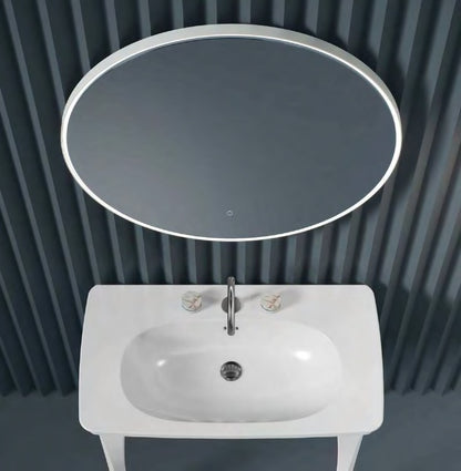 Specchio tondo cm 85 con LED Look Ring