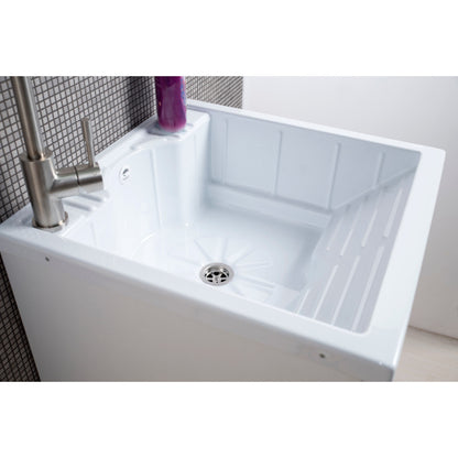 Lavatoio con mobile due ante 60x60 cm Lemon