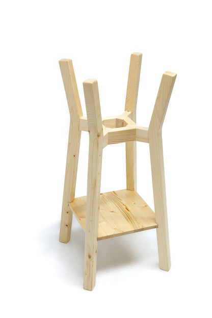 STRUTTURA DA TERRA ALTA IN LEGNO BACILE CUBO