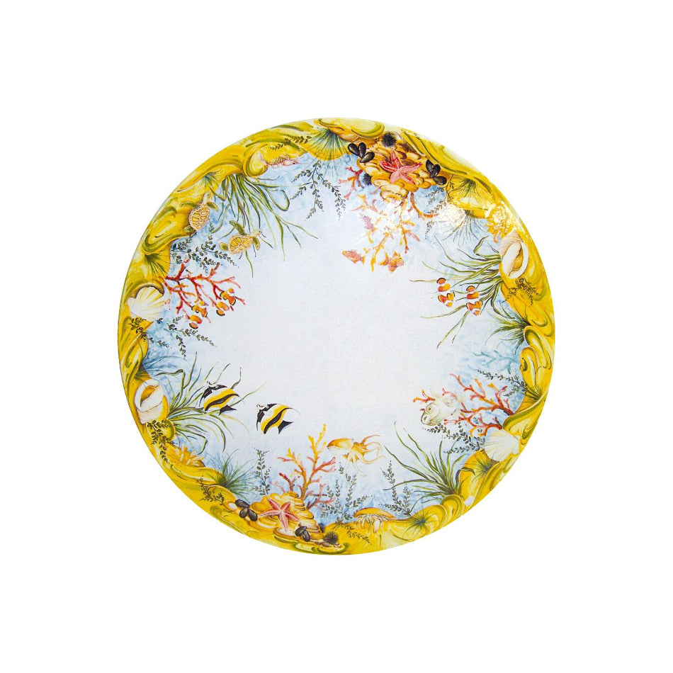 Tavolo in pietra lavica tondo Oceano