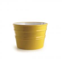 Round Countertop/Wall-hung Washbasin Bacile Midi  Glossy Sirio Yellow