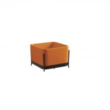 Washbasin with structure Ibrido Square Energy Orange