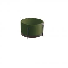 Washbasin with structure Ibrido Round English Green