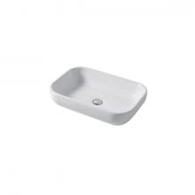 Countertop/wall-hung washbasin without hole 60x40 Qubo