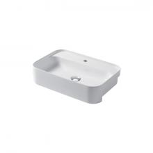 Semi Countertop Washbasin cm 60x38 Slim