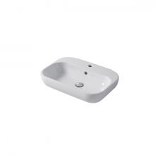 Countertop/wall-hang washbasin cm 60x40 Qubo