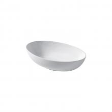 Oval countertop washbasin cm 60 Slim