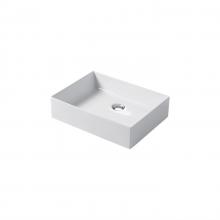 Countertop/wall-hung washbasin 50x38 Slim