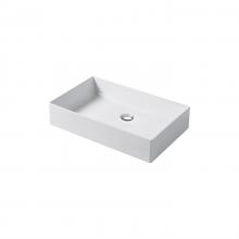 Countertop/wall-hung washbasin 60x38 Slim Square