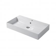 Countertop/wall-hung washbasin 80x46 Slim