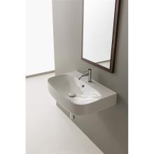 Countertop or wall-hung washbasin Moon