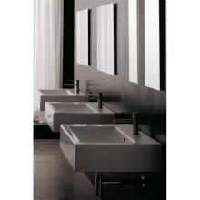 Countertop or wall-hung washbasin Square