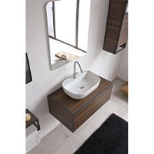 Rectangular Countertop Washbasin with taphole Glam