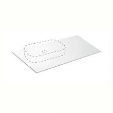 Ceramic shelf 121 cm Flat