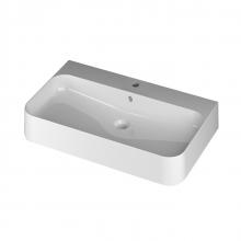 Washbasin Back to wall/Countertop cm 80x48 Slim