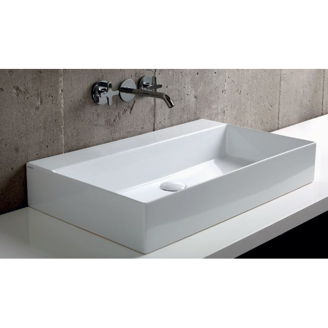 Wall-hung/Countertop Washbasin cm 75  Elegance Squared