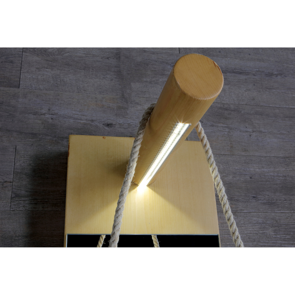 Wooden cabinet for Bacile wash basin Pozzo