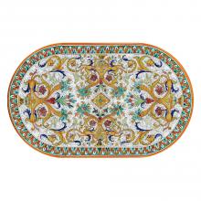 Oval lava stone  tabletop Venezia