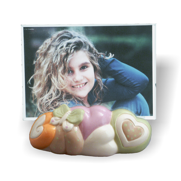 Ceramic photo frames Made in Italy produced by Taruschio 